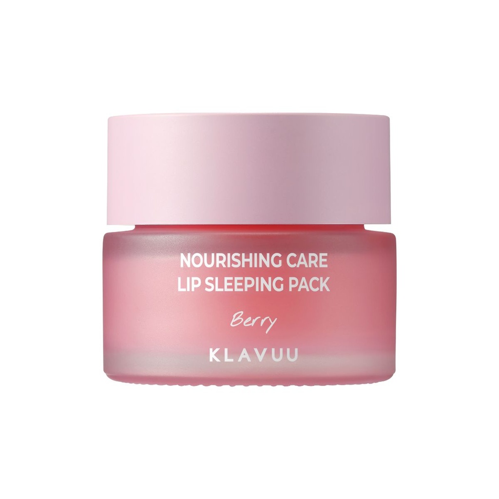 KLAVUU <br>MASCARILLA LABIAL <br> NOURISTING CARE LIP <br> SLEEPING PACK BERRY