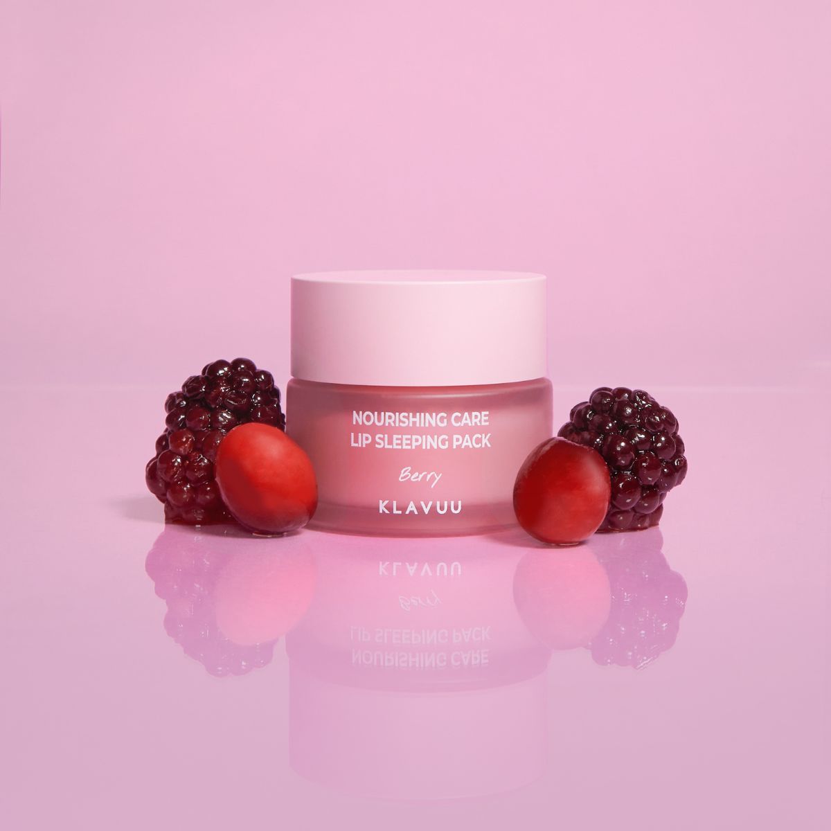 KLAVUU <br>MASCARILLA LABIAL <br> NOURISTING CARE LIP <br> SLEEPING PACK BERRY - Imagen 2