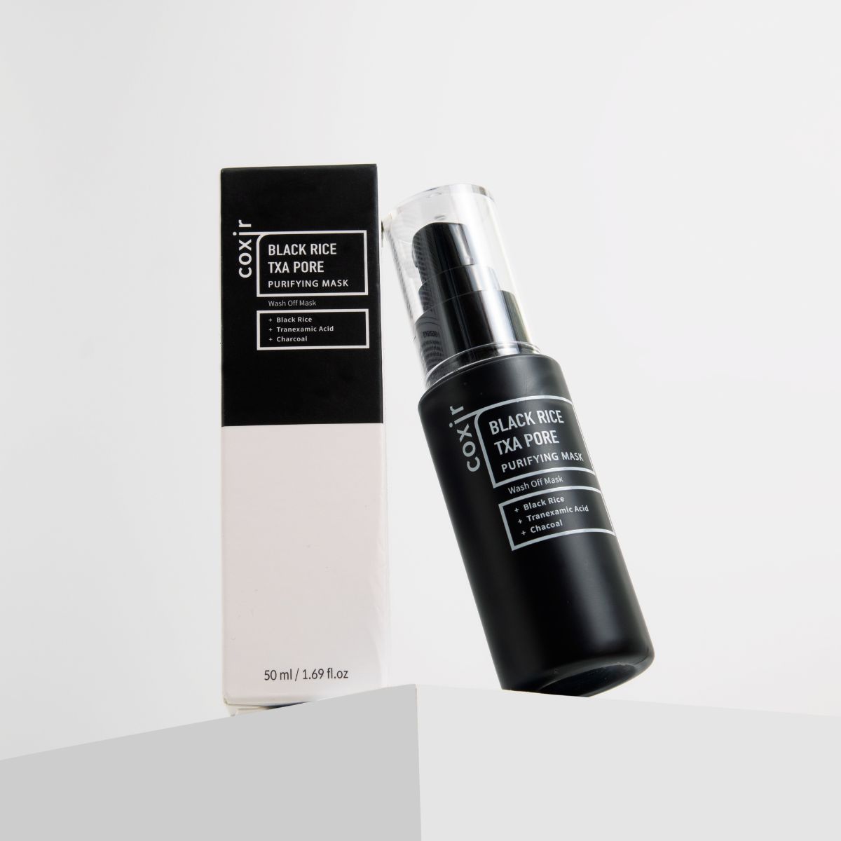 COXIR <br> MASCARILLA LIMPIEZA <br> BLACK RICE TXA PORE <br> FURIFYING MASK - Imagen 2