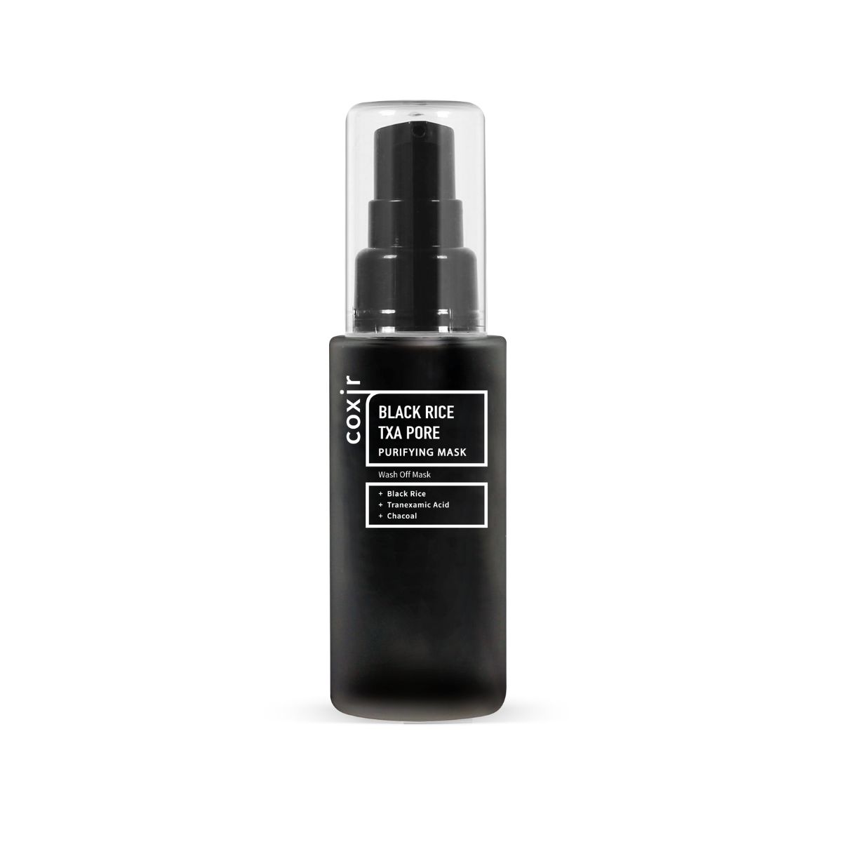 COXIR <br> MASCARILLA LIMPIEZA <br> BLACK RICE TXA PORE <br> FURIFYING MASK