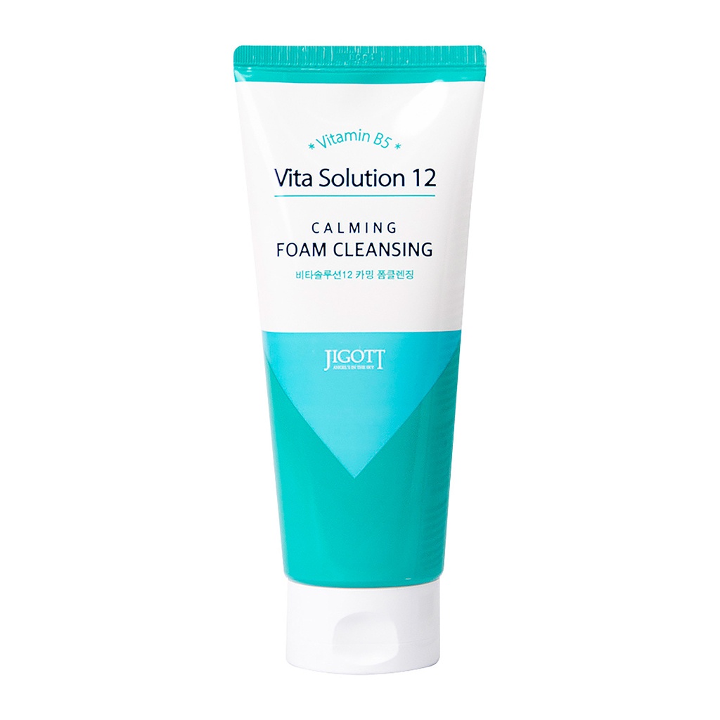 JIGOTT <br> LIMPIADOR BASE ACUOSA <br> VITA SOLUTION 12 CALMING <br> FOAM CLEANSING