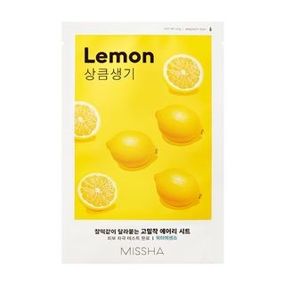 MISSHA <br> MASCARILLA <br> AIRY FIT SHEET <br> MASK LEMON
