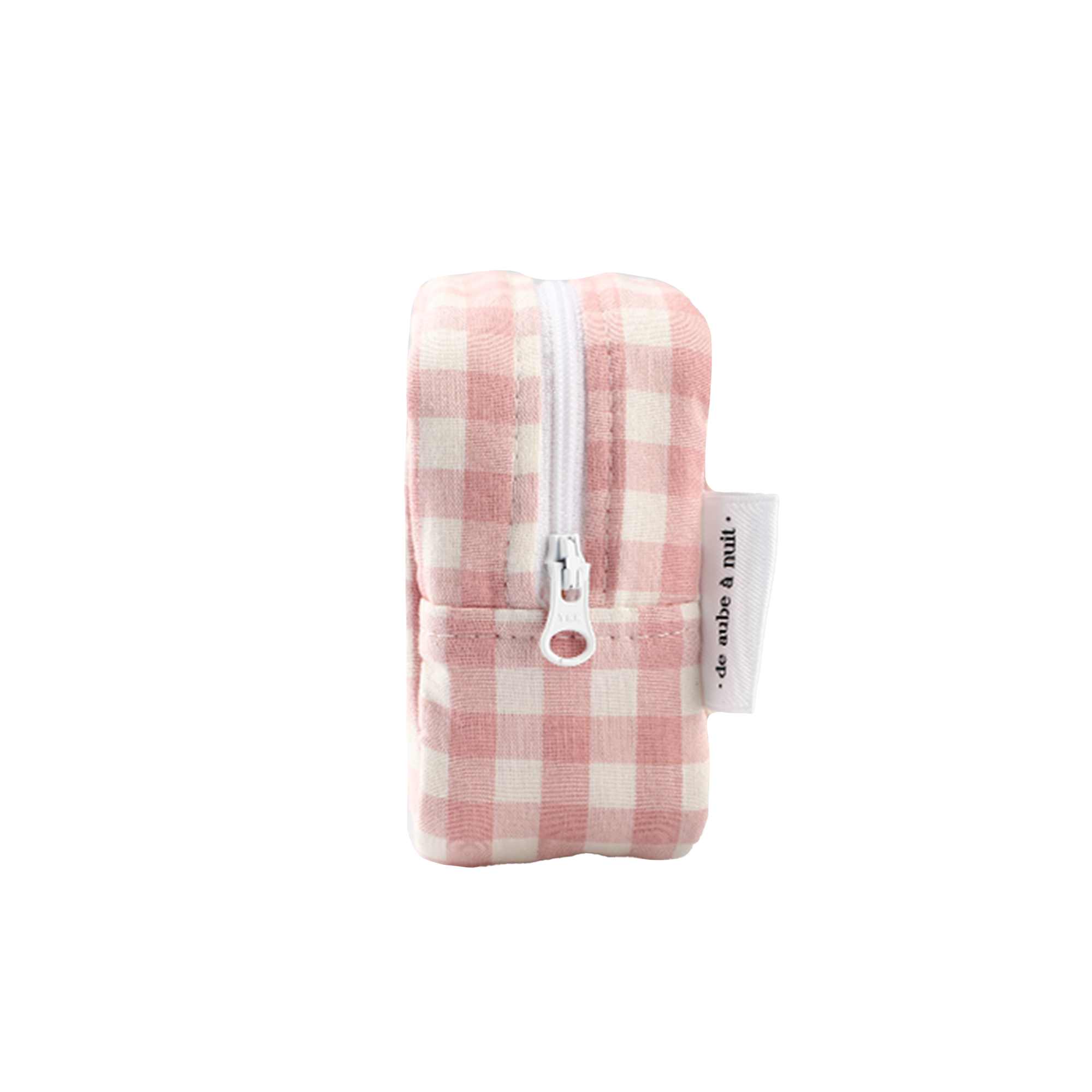 AUBENUIT <br> MINI NECESER <br> SQUARE ZIP POUCH <br> MOD: PINK - Imagen 3