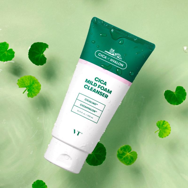 VT COSMETICS <br> LIMPIADOR ACUOSO <br> VT CICA MILD <br> FOAM CLEANSER - Imagen 2
