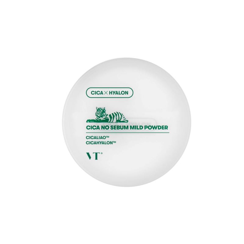 VT COSMETICS <br> POLVOS MULTIUSOS <br> VT CICA NO-SEBUM <br> MILD POWDER