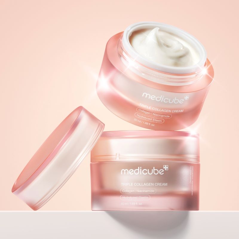 MEDICUBE <br> HIDRATANTE <br> TRIPLE COLLAGEN CREAM - Imagen 3