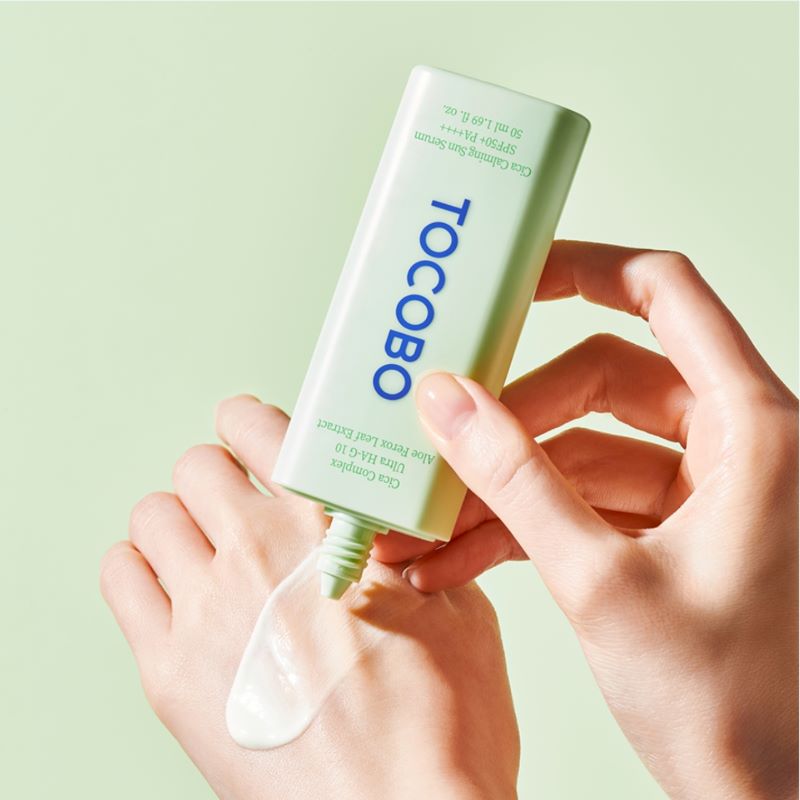 TOCOBO <br> PROTECTOR SOLAR <br> CICA CALMING SUN <br> SERUM SPF 50+ PA+++++ - Imagen 3