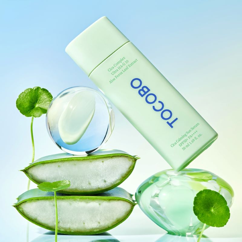 TOCOBO <br> PROTECTOR SOLAR <br> CICA CALMING SUN <br> SERUM SPF 50+ PA+++++ - Imagen 2