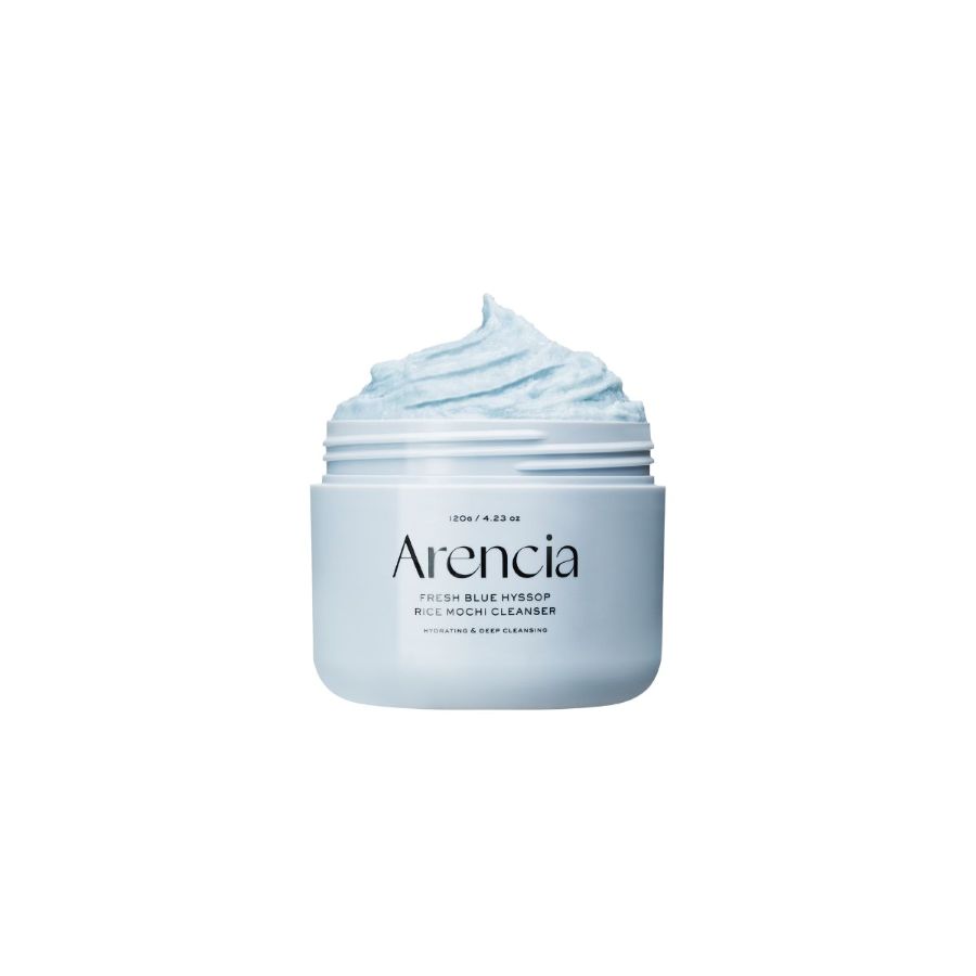 ARENCIA <br> Fresh Blue Hyssop Rice Mochi Cleanser - Imagen 2